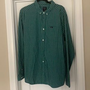 RVCA men’s long sleeve button up. XL.